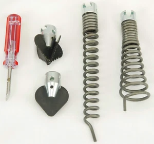 Cutter and Auger Set for 7/8" Pipe Drain Cleaning Cable Fits Ridgid C-10 - Picture 1 of 3