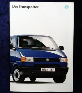 VW Bus T4 Transporter Prospekt 7.1994 Kombi, Pritsche, DoKa, Syncro, Fahrgestell - Bild 1 von 9
