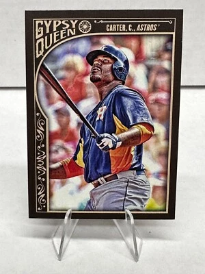 2015 Topps Gypsy Baseball Card #247 Chris Carter Houston Astros - Image 1 of 2