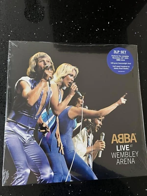 ABBA -LIVE AT WEMBLEY ARENA SEALED 3 LP VINYL HALF SPEED MASTER ABBEY RD - NEW - Image 1 of 3
