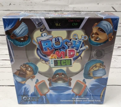 Juego de mesa Artipia Games Rush M.D. Caja de expansión UCI NIS en tiempo real Foto 1 de 4