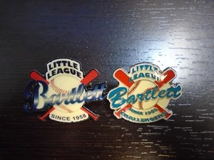 Little League Bartlett Trading Pins - Lot of 2 - Picture 1 of 5