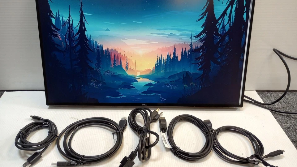 Dell 25" Inch Ultra Sharp QHD LED Computer Monitor U2518D 60Hz IPS HDR10 USB 3.0 - Image 1 of 4