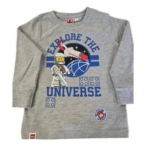 Camiseta Lego Spaceman para niños - Top manga larga - Camiseta gris espacial - Imagen 1 de 4
