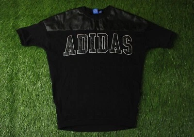 ADIDAS ORIGINAL MUJER CUERO VESTIDO SUDADERA SUÉTER SUDADERA TALLA 8 (36; S) Foto 1 de 4