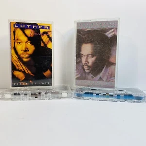 Lot Of 2 Luther Vandross Cassette Tapes Vintage - Picture 1 of 8
