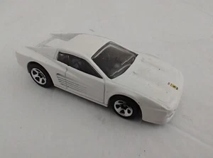Hot Wheels Ferrari F512M Malaysia 1997 White Loose Testarossa - Picture 1 of 6