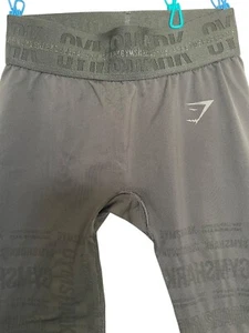 Leggings pequeños negros sin costuras para mujer GYMSHARK Vision - Imagen 1 de 7