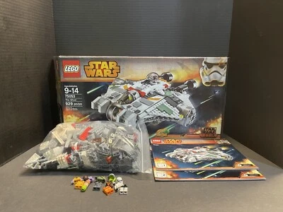 LEGO Star Wars: El Fantasma (75053) 100% Completo con Caja Minifiguras Instrucciones RARO Foto 1 de 4
