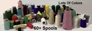 Sewing Embroidery Monogramming Stitching 60 Thread Spools - Picture 1 of 7
