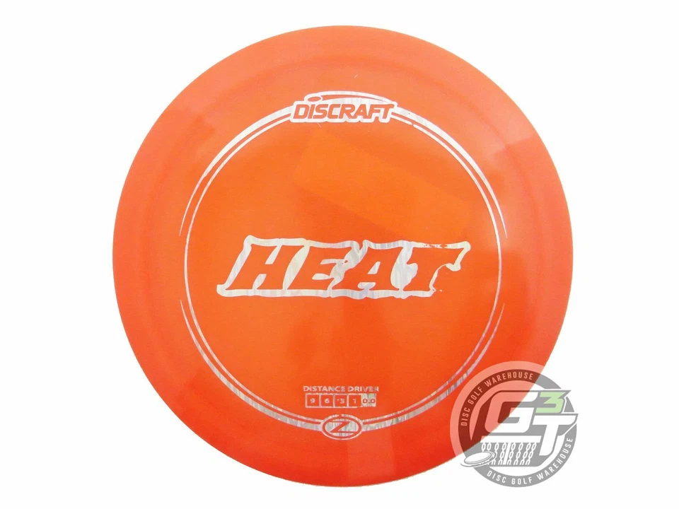NUEVO Disco de golf Discraft Z Heat 170-172 g naranja holograma distancia controlador Foto 1 de 1