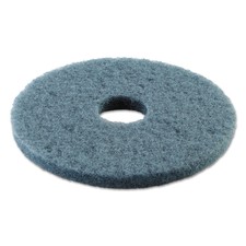Boardwalk 4014Blu Standard 14-inch Diameter Scrubbing Floor Pads, Blue