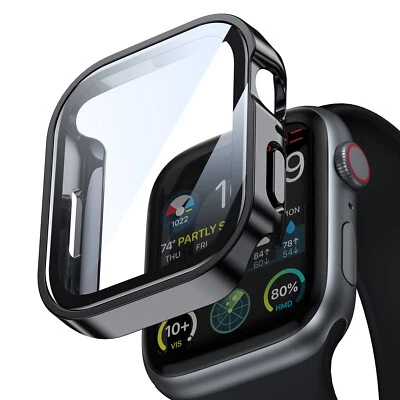 Case For Apple Watch Series 10 9 8 7 6 5 4 SE Screen protector 40/41/44/45/49mm - Image 1 of 4