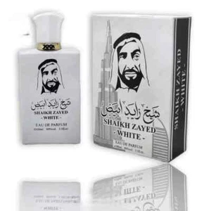 Perfume Shaikh Zayed White Men Eau De Perfume 100Ml 3.4 FL.OZ Nice Smell - Picture 1 of 1