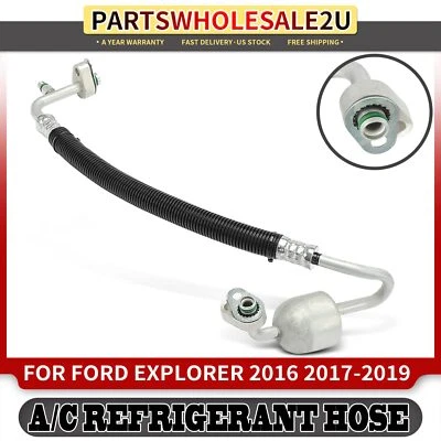 Manguera de línea de descarga de aire acondicionado para Ford Police Interceptor utilitario 2013 2014 2015 3,7 L Foto 1 de 4