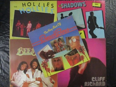 BEACH BOYS, BEE GEES, THE HOLLIES, THE SHADOWS... / 5 LP Konvolut DDR AMIGA - Bild 1 von 4