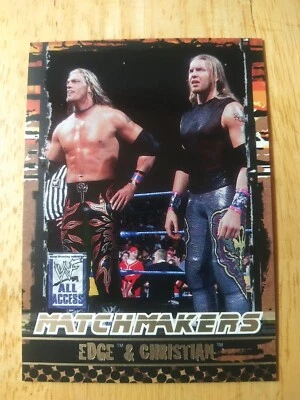 Edge & Christian | 2002 Fleer WWF All Access #6MM MatchMakers - Image 1 of 2