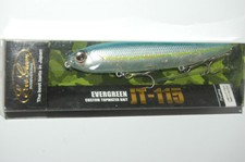New listing
evergreen jt-115 bass silent topwater spook 4 1/2" 11/16oz blue back herring