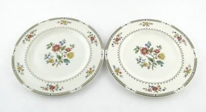 Par de 2 platos de ensalada Royal Doulton Kingswood hechos en Inglaterra TC 1115 - Imagen 1 de 12