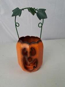 Metal Jack O'Lantern -Tea Light Holders - Picture 1 of 5