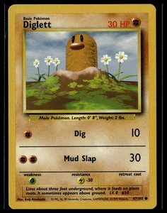 Base Set #047/102 Diglett Common - Bild 1 von 2
