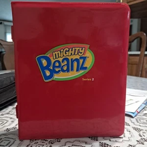 Mighty Beanz Bohnen Konvolut 50 Stück mit Koffer - Bild 1 von 11