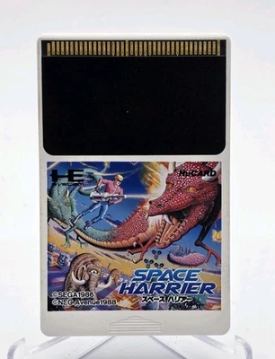 Japanese Space Harrier SEGA PC Engine HuCard Japan Import Hu Card Only US Seller - Image 1 of 3