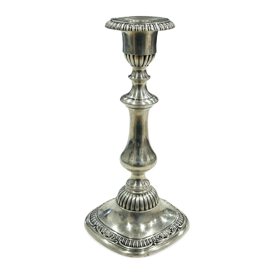 Антикварный посеребренный подсвечник Reed & Barton Sheraton 5115 10 дюймов - Изображение 1 из 4