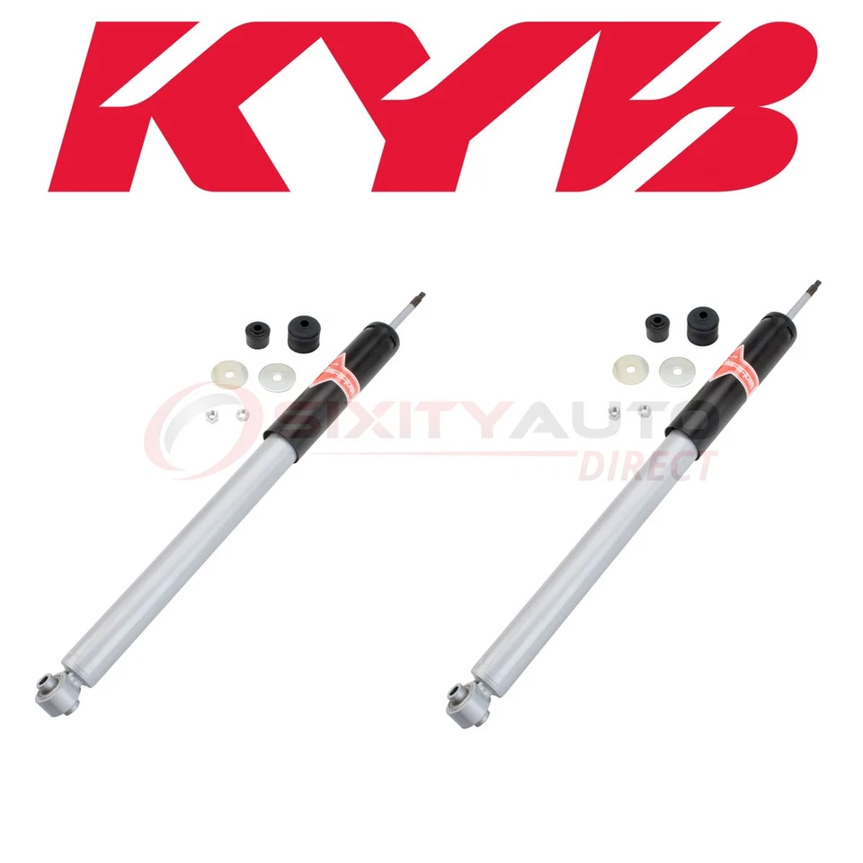 2 pc KYB Rear Shock Absorber for 1998-2002 Mercedes-Benz E430 - Spring Strut ic Foto 1 de 4