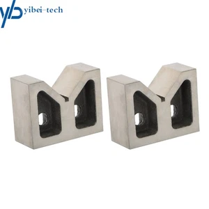 1 Pair 3" × 1-5/16" × 2-3/8" High Quality Cast Iron V-Block Pair Ground 90° - Picture 1 of 13