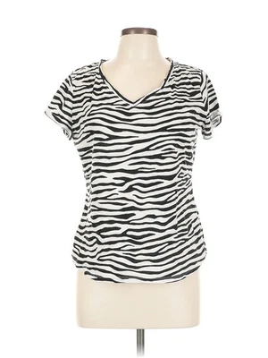 Camiseta mujer New York & Company marfil manga corta L Foto 1 de 2