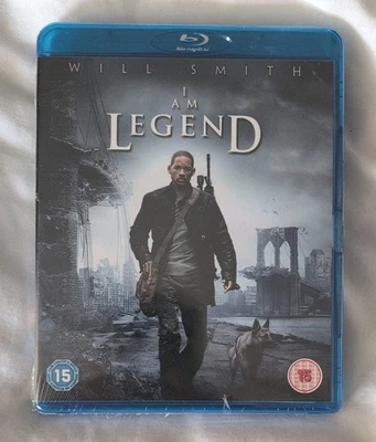I Am Legend (Blu-ray, 2008) New Sealed Will Smith Sci-fi  - Image 1 of 2