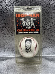 Cal Ripken Jr. Ironman Commemorative Baseball Baltimore Orioles HOF - Picture 1 of 5