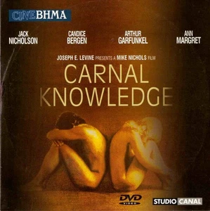 CARNAL KNOWLEDGE (Jack Nicholson, Art Garfunkel, Candice Bergen) Region 2 DVD - Picture 1 of 1
