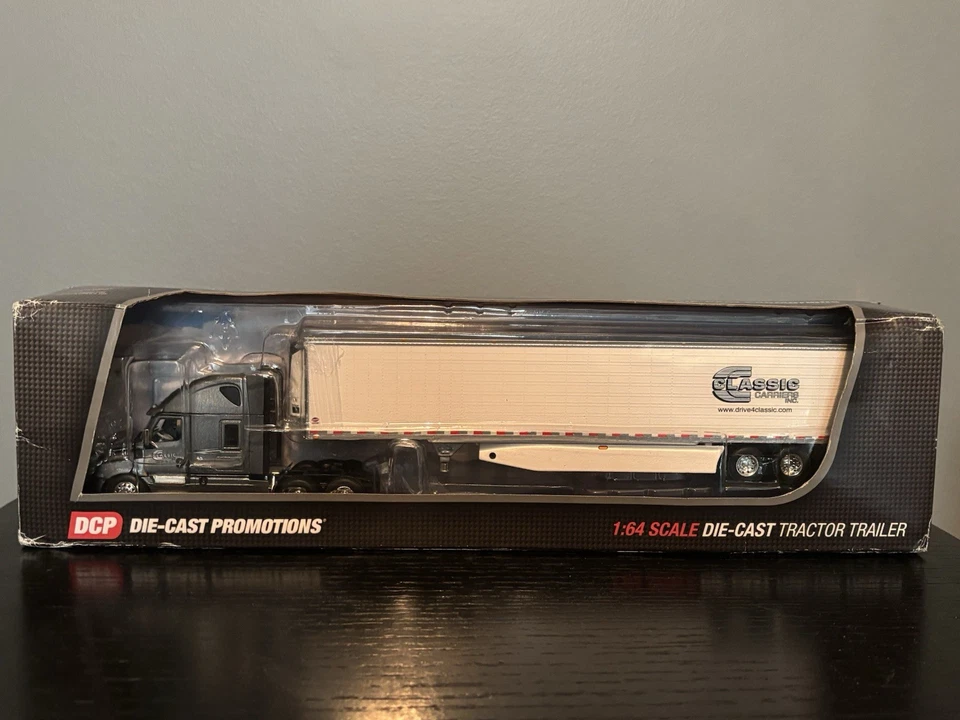 DCP by First Gear 1:64 Classic Carriers Freightliner  Tractor /Trailer HTF - Image 1 of 4