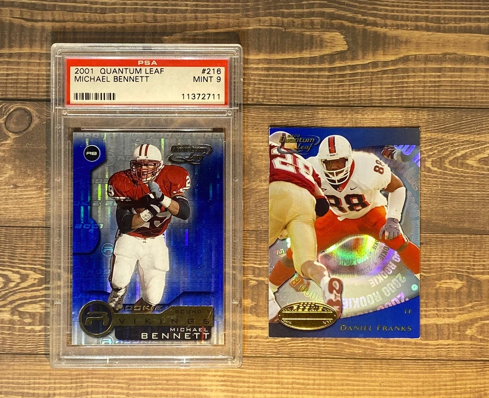 2000-2001 Quantum Leaf NFL Football Card Lot - Image 1 of 4