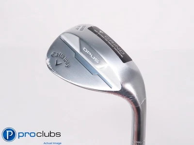Novo! Callaway OPUS Chrome T-Grind 58*(6*) Wedge - DG MID 115 Wedge Flex - 450298 - Imagem 1 de 4