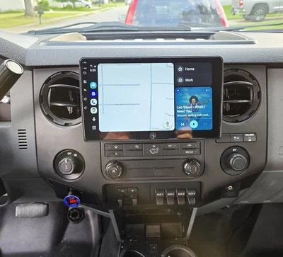 10" For 2004-2014 Ford F-250 Android 13 Apple Carplay Car Radio GPS Navi WIFI BT - Image 1 of 4