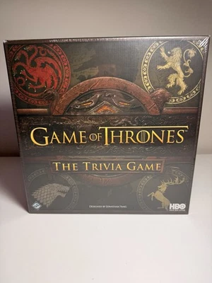 GAME OF THRONES The Trivia Game Seasons 1-4 HBO Board Game  - Image 1 of 4