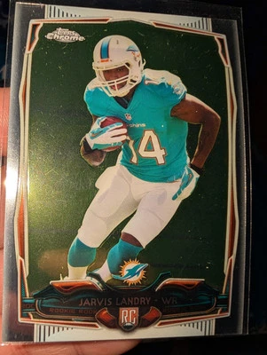 1x~2014 Topps Chrome #177 Jarvis Landry Rookie Miami 🐬 Dolphins / Browns 🔥🏈 - Image 1 of 4