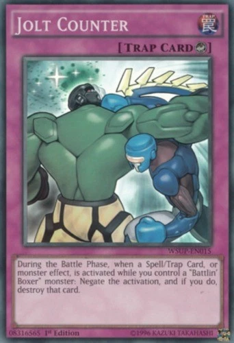 Jolt Counter - WSUP-EN015 - Super Rare - 1st Edition - Lightly Played - Image 1 of 1