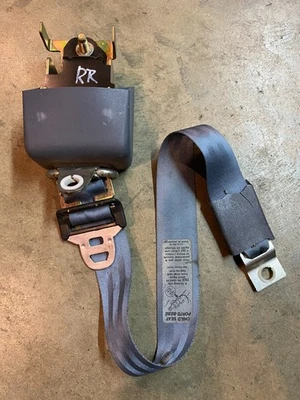 92-96 1993 Ford F150 250 pasajero derecho cinturón seguridad trasero retractor azul cabina extendida Foto 1 de 3