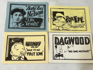 Rare 1930-40s Tijuana Bible Comics Adult Lot of 4 Popeye Baby Face Nelson Etc - Picture 1 of 1