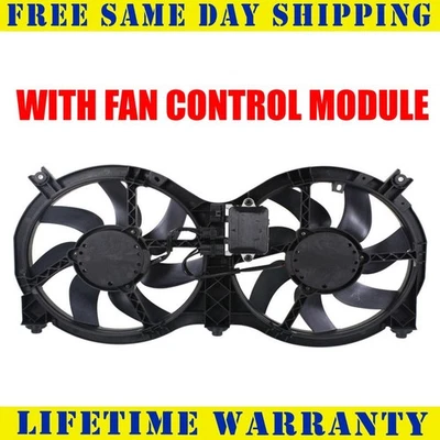 Nuevo conjunto de ventilador condensador de radiador para Nissan Pathfinder 2013-2017 3,5 L 2,5 L Foto 1 de 4
