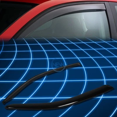 Tint Tape-on Window Visor Wind Sun Rain Deflector for 1995-2005 Cavalier/Sunfire - Imagem 1 de 4