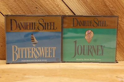 Danielle Steel set is 2 audio books on cd. Bittersweet & Journey. Foto 1 de 4