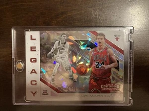 Lauri Markkanen 2018 Panini Contenders Draft Picks Legacy #24 Cracked Ice 15/23 - Picture 1 of 6
