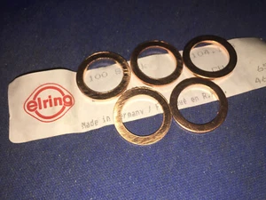 Sprinter 2500 3500 Oil Drain Plug Gasket  2003-2009  5 pc - Picture 1 of 2