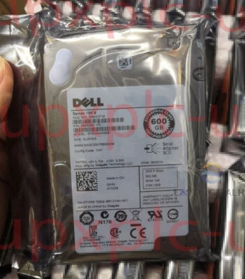 Dell 7YX58 07YX58 ST600MM0006 600GB 6Gbs 10K.6 2.5'' SAS 9WG066 Hard Drive~ - Image 1 of 4