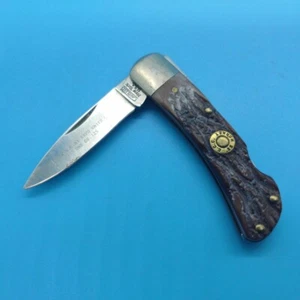 Used 1993 CAMILLUS POCKET KNIFE C-1 CCC 22 HORNET ON SHIELD MADE IN THE USA !! - Picture 1 of 12